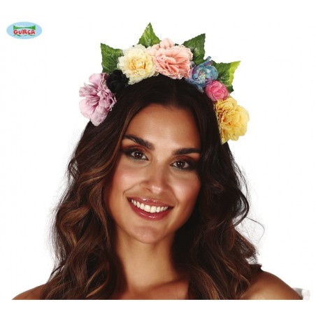 DIADEMA FLORES MULTICOLOR